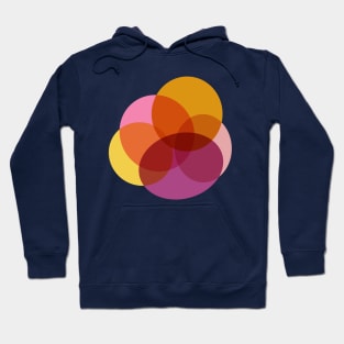 Color Mix Circles Hoodie